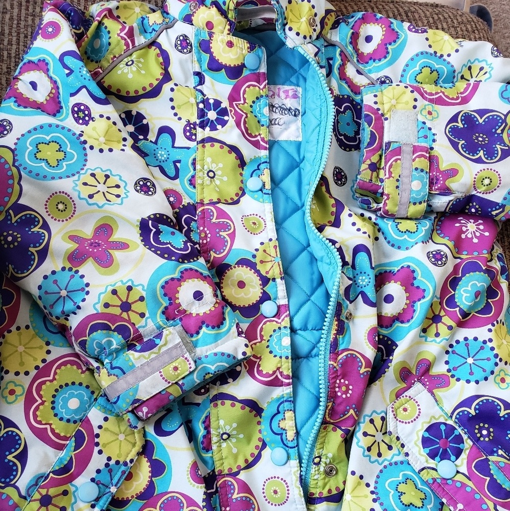 Hanna Andersson Girls Jacket 120 - size 6/7.